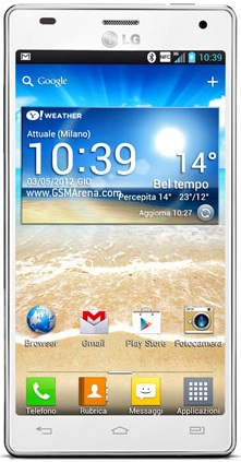 Смартфон LG Optimus 4X HD P880 White - Вольск